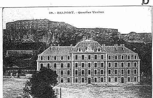 Ville de BELFORT Carte postale ancienne Ville de BELFORT Carte postale ancienne